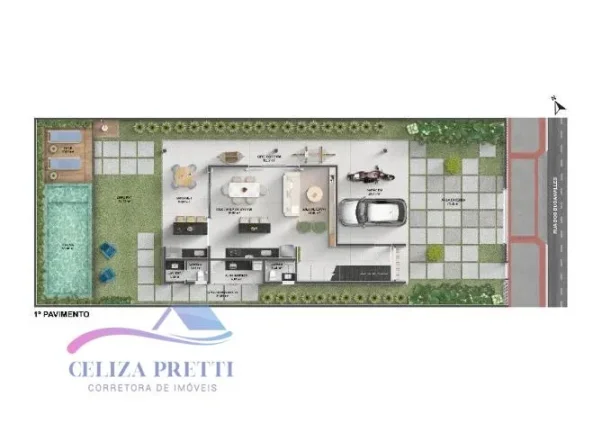 Imagem Duplex alto padrão 322 m² 4 suítes + Piscina e área gourmet.