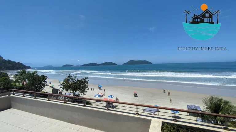 Imagem PÉ NA AREIA JUQUEHY - 5 Suítes, piscina, jacuzzi, terraço gourmet, vista para as ilhas, churrasqueira, 383 m² | Juquehy Imobiliária