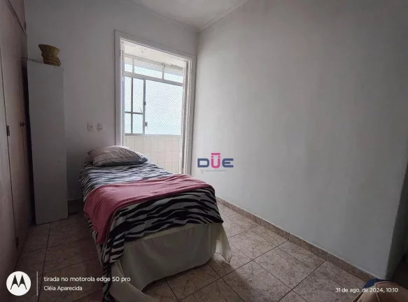 Imagem Apartamento com VISTA MAR , 2 dormitórios, 2 BANHEIROS, VARANDA FRENTE MAR NA QUADRA DA PRAIA à venda, 77 m² por R$ 573.000,00 Aparecida - Santos/SP