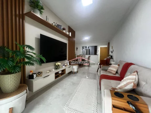 Imagem Apartamento à venda, 126 m² por R$ 990.000,00 - Aviação - Praia Grande/SP