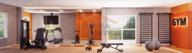 Imagem Apartamento 35m², 2 dormitórios, sem vaga. Repasse de unidade em construção, com entrega previst...