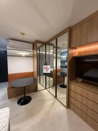 Imagem Apartamento com 1 dormitório para alugar, 24 m² por R$ 3.510,00/mês - Brooklin - São Paulo/SP