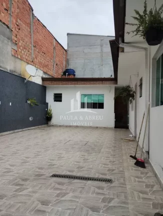Imagem São 2 Casas Térreas com 4 e 2 Cômodos, 250m², 1 Suíte, 4 Vagas, Escritura no Jardim Esperança, Mauá-SP