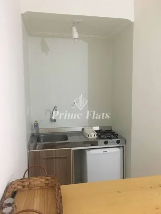 Imagem Flat disponível para locação no Condomínio Edifício Moema Studium, com 35m², 1 dormitório e 1 vaga