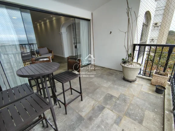 Imagem Imperdível: Apartamento de Luxo à Venda em Pitangueiras, Guarujá-SP! 3 quartos, 3 suítes, 2 salas, 5 banheiros, 226m².