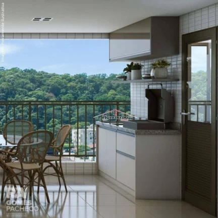 Imagem Apartamento à venda, 72 m² por R$ 550.000,00 - Canto do Forte - Praia Grande/SP