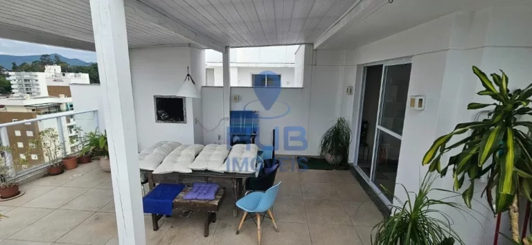Imagem Cobertura 2 Dormitórios (1S), 168m2, Mobiliado, 2 Vagas, Agronômica- Florianópolis/SC