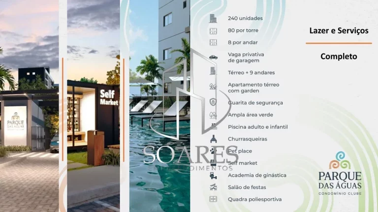 Imagem Parque das Águas Lançamento em Belém Condomínio 8