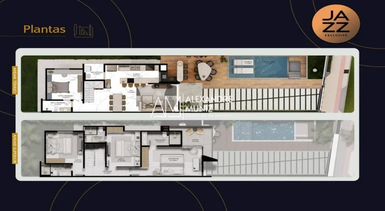 Imagem Jazz Exclusive, Casas Duplex à venda no Eusébio-CE.