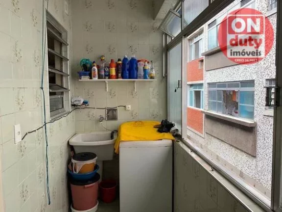 Imagem Apartamento com 2 quartos à venda, 97 m² por R$ 385.000 - Boqueirão - Santos/SP