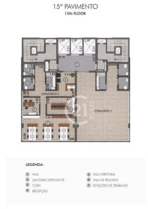 Imagem Conjunto comercial em Moema, ponto nobre, edifício novo e moderno