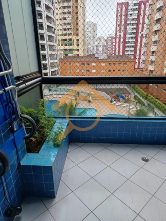 Imagem Aluguel de Apartamento de 2 Quartos no Canto do Forte, Praia Grande-SP: 1 Suite, 2 Salas, 3 Banheiros, 1 Vaga, 84m².