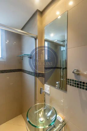 Imagem Apartamento para locação no Itaim Bibi, São Paulo-SP: 3 quartos, 1 suíte, 2 salas, 3 banheiros, 1 vaga de garagem.