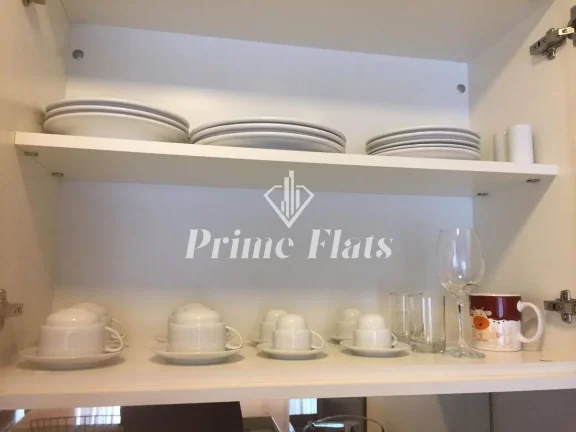Imagem Flat disponível para locação no VHouse Faria Lima, com 46m², 1 dormitório e 1 vaga