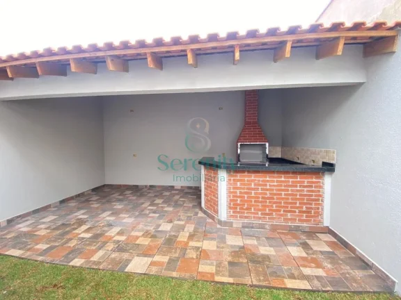 Imagem Casa para alugar no Jardim Maria Luiza - 2 Dormitórios - 1 suíte, 2 vagas de garagem - Edícula com churrasqueira - R$2.500,00/mês.