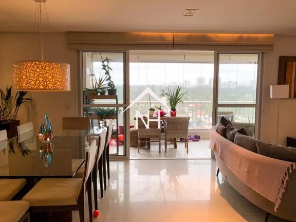 Imagem apartamento a venda, apartamento chacara santo antonio, apartamento 3 suítes , 2 vagas, brooklin, mobiliado, piscina, academia