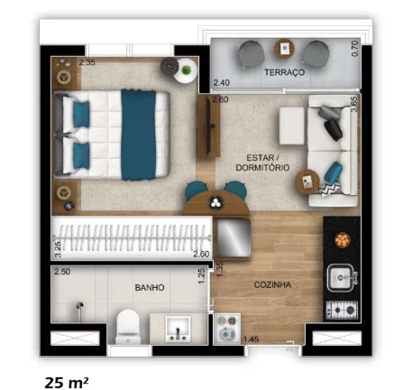 Imagem STUDIO RESIDENCIAL em São Paulo - SP, Vila Madalena