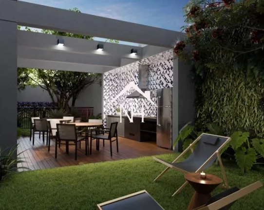 Imagem studio 25m², 1 dormitório, terraço, planta inteligente,Deliver,y Bicicletário, Salão De Festas, Espaço Gourmet com Churrasqueira, Pet Place, piscina