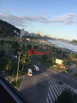 Imagem Frente a praia 3 dormitorios Itararé São Vicente 1 vaga