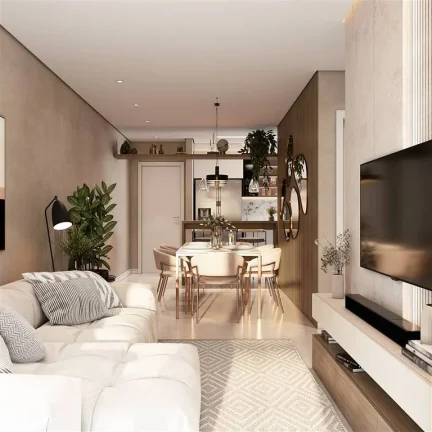 Imagem APARTAMENTO COM 81.17 m² - AVIAÇÃO - PRAIA GRANDE SP