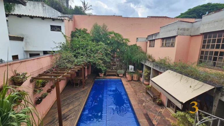 Imagem Casa com 4 dormitórios à venda, 535 m² por R$ 6.500.000,00 - Alto de Pinheiros - São Paulo/SP