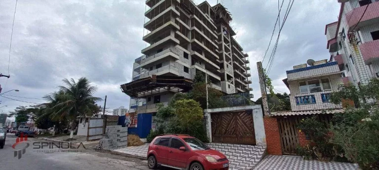 Imagem Apartamento com 2 dormitórios à venda, 69 m² por R$ 469.372,00 - Vila Guilhermina - Praia Grande/SP