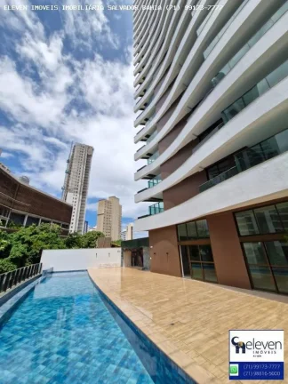 Imagem MANSÃO PALAZZO UNIQUE ALAMEDA CATABAS, CAMINHO DAS ÁRVORES APARTAMENTO 4 SUÍTES, GABINETE, 250M², VARANDA GOURMET, NASCENTE TOTAL,