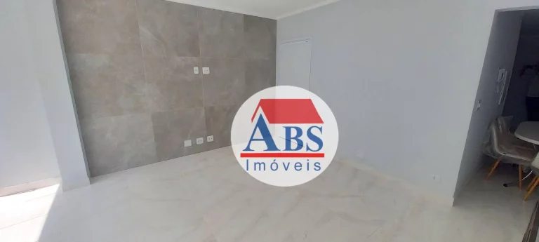 Imagem Apartamento com 2 dormitórios à venda, 92 m² por R$ 760.000 - Gonzaga - Santos/SP Vista mar da sacada