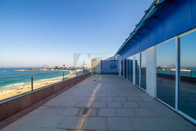 Imagem Cobertura à venda na Atlântica, 4quartos, 425m2, linear, 1vg, Copacabana.