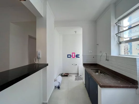 Imagem Apartamento com 1 dormitório à venda, 60 m² por R$ 430.000 - Embaré - Santos/SP