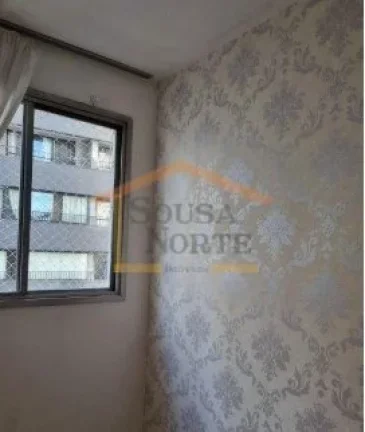 Imagem Apartamento 1 dormitório, sala espaçosa para 2 ambientes (em L), cozinha, banheiro e área de serv...