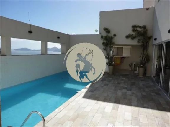 Imagem MARAVILHOSA COBERTURA DUPLEX COM VISTA PRO MAR A VENDA EM SANTOS. COBERTURADUPLEX EM PREDIO NOVO COM...