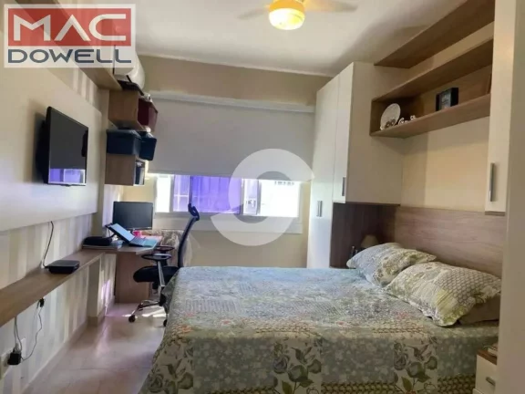 Imagem Apartamento de 90 m² - 2 Qtos (1 Suite) na Miguel de Frias - Icaraí