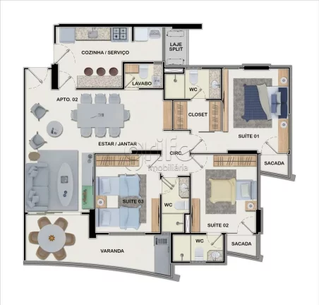 Imagem RESIDENCIAL HAUS - João Bezerra Filho Localização Privilegiada, há cerca de 5 minutos de carro d...