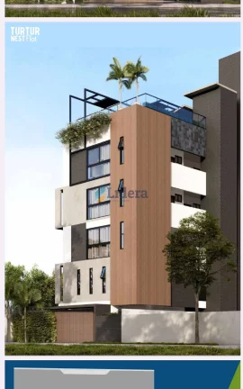 Imagem Apto Flat à venda - 1 quarto - 1 suíte - 29.98m² - Intermares, em Cabedelo-PB