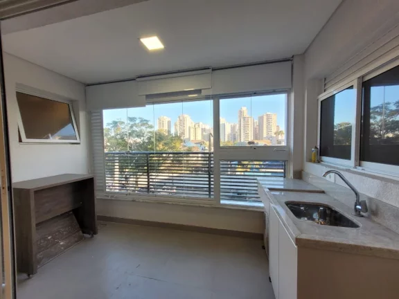 Imagem Studio com 1 dormitório para alugar, 45 m² por R$ 4.100,00/mês - Jardim Aquarius - São José dos Campos/SP