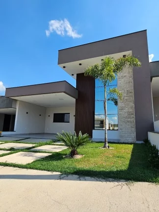Imagem Casa térrea com 3 suítes e escritório à venda, 205 m² por R$ 1.600.000 - Condomínio Residencial Evidências - Indaiatuba/SP