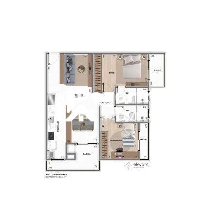 Imagem Apartamento garden em Centro, Pinhais/PR