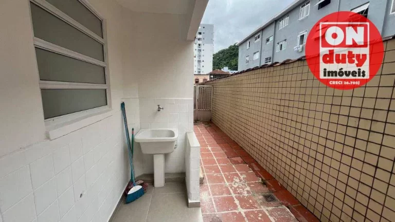 Imagem Apartamento à venda, 60 m² por R$ 355.000,00 - Marapé - Santos/SP