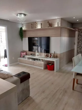 Imagem Apartamento 95m² de Alto Padrão 2 Dormitórios 1 Suíte com CLoset e Sacada (Podendo ser 3), Terraço Gourmet, 2 Vagas, Lazer Completo no Jardim Pedroso em Mauá-SP