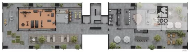 Imagem Apartamento Duplex a Venda no bairro Alto da Rua Xv - Curitiba, PR