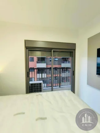 Imagem Apartamento mobiliado com 1 suíte 52m², por R$ 6.480,00/mês - Alphaville/SP