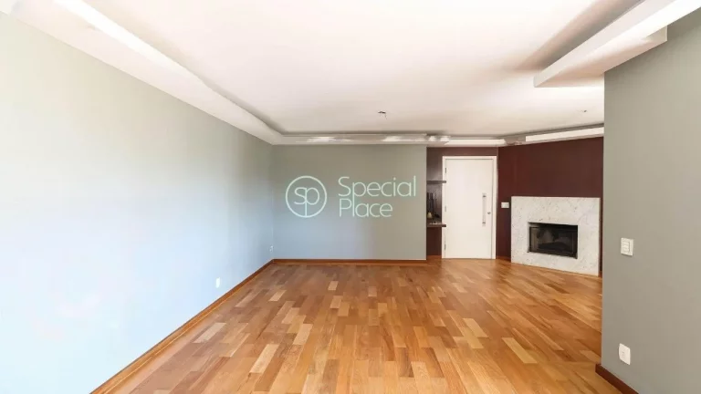 Imagem Excelente apartamento com 140mÂ² na Vila Andrade, Morumbi. Amplo living com lareira e terraÃ§o espaÃ...
