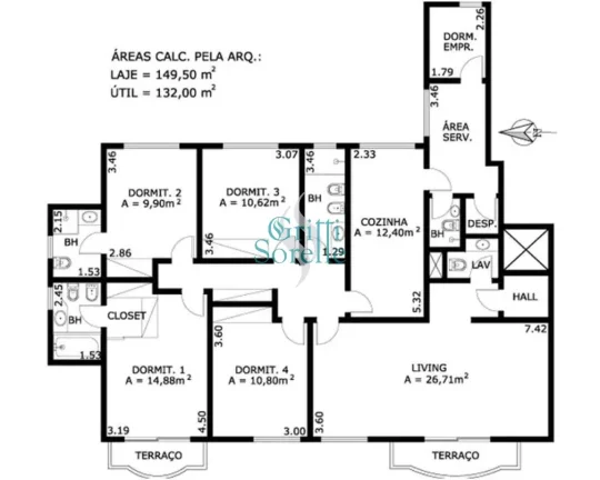 Imagem Apartamento à Venda em Indianópolis - São Paulo/SP.