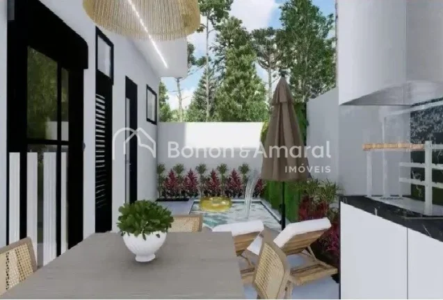 Imagem Casa térrea à venda com 3 quartos ( todos suítes) no Condomínio Terras da Estância, Paulínia