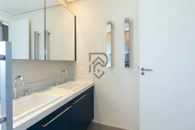 Imagem Apartamento Quartier Brooklin pronto para morar andar alto vista livre