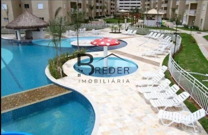 Imagem Apartamento Condominio Alphaview Barueri Jd Tupanci 2 dorms aceito carro