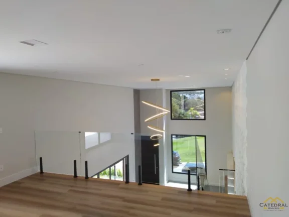 Imagem Casa Térrea com 3 suítes e 4 vagas cobertas no condomínio Brisas Jundiaí