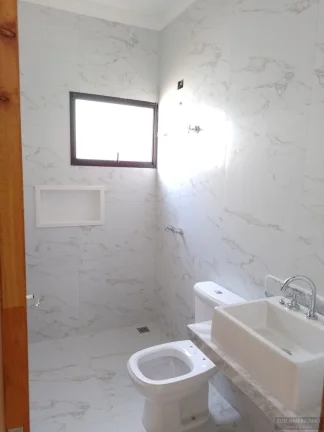Imagem JARDIM DOS PINHEIROS, ATIBAIA. LINDA CASA NOVA TÉRREA GEMINADA 3 DORM.
