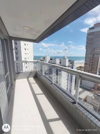 Imagem Apartamento com 2 dormitórios à venda, 77 m² por R$ 855.000 - Boqueirão - Praia Grande/SP